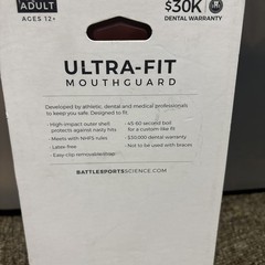 Battle Sports Ultra-Fit Mouthguard Ages 12 +