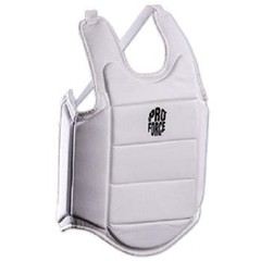 Ultra Lite Chest Guard Body Protector for Karate Tae Kwon Do Youth Adult – White