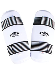 MAG Karate/TKD Vinyl Shin Guards Black, White