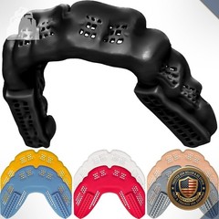 Sports Mouthguard 3X Stronger Thin Breathable Adult Youth MMA Football
