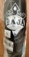 [SIZE L] Premium RAJA “Jungle Lotus” Pro Style Thai Boxing Shin Guards (NEW) NWT