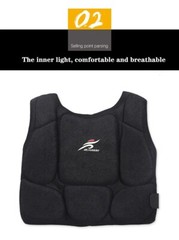 Karate Taekwondo Chest protector EVA Body Guard Sanda Judo MMA Adults Kids NEW