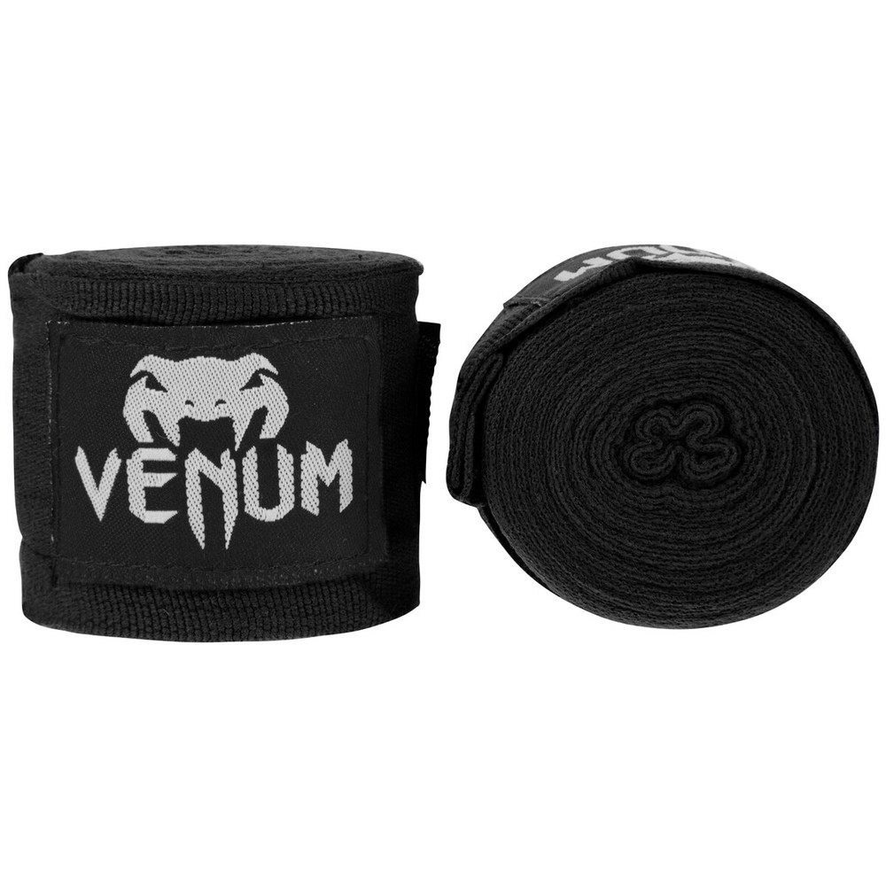 Venum Kontact 2.5m Boxing Handwraps – Black