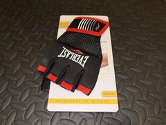 Everlast Core Hand Wraps Black And Red Size L/XL