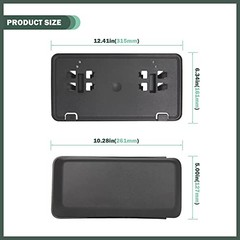Original Front Bumper Guards Pads & Front License Plate Bumper F150 18-20