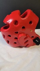 Century Martial Arts Sparring Headgear Red Adult M/L Karate Tae Kwon Do