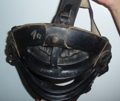 VINTAGE WILSON MARTIAL ARTS SPARRING MASK FULL FACE GAGE BOXING MMA HEAD GEAR