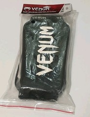 Venum Kontact Protective Slip-On MMA Shin Guards – Black – NEW