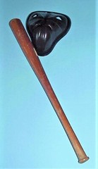 MINI “CUP CHECK” BASEBALL BAT, JUST LIKE “COACH” USED TO USE IN H.S. PE CLASS