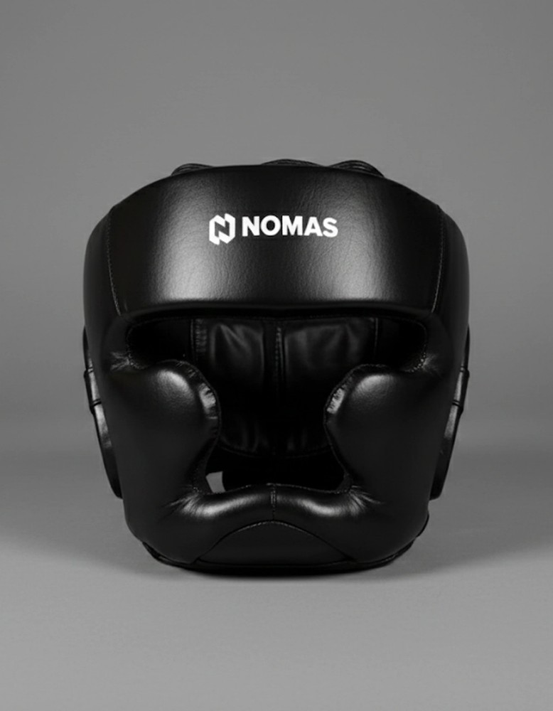 NOMAS Head Guards PU Leather with Strap & Foam Linning