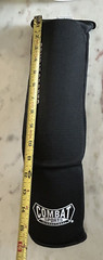 Combat Sports Washable MMA Elastic Cloth Shin & Instep Padded Guards Med NEW