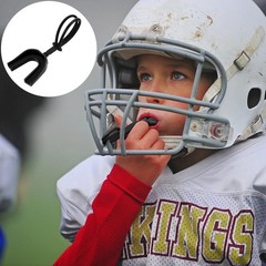 10 Pcs Strapped Mouth Guard Sports Mouthpiece for Football, Boxing, Basketball,