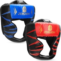 2 Pack Boxing Headgear for Youth Adult, Thickened Training Sparring Head Guar…