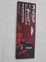 Venum Kontact 2.5 Slip-On Shin Instep Guards Black L Boxing MMA Kickboxing