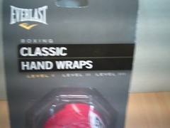 Everlast® Red CLASSIC HAND WRAPS for Boxing & MMA Training 108″ Poly-Cotton -NIP