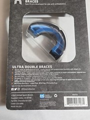 Shock Doctor Mouthguard Ultra Braces, ADULT 11+ (Black/Gray) Moldable