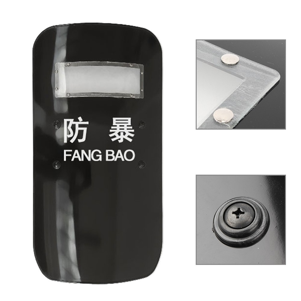 Military Tactical Anti-Riot Law Enforcement Police Shield Protection Plastic po