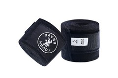Tough Brave 4-Pack Boxing / MMA Hand Wraps – 5 m Elastic Cotton Wrist & Knuckle