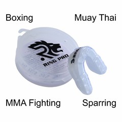 Ring Pro Boil & Bite Mouth Guard Boxing MMA Football Teeth Protector Youth Adult