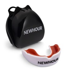 NewHour Basic Sports Mouthguard for Boxing, Kids; Teens; Adults, Bone White