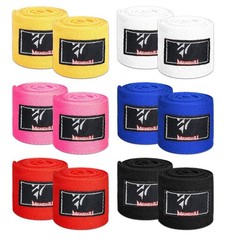 Teling 6 Pairs 2.5 Meter Boxing Hand Wraps. – C6