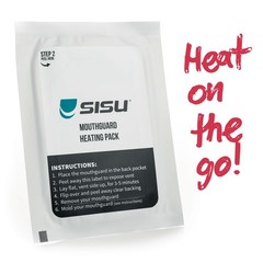 SISU Mouth Guards Aero 1.6mm Custom Fit Sports Mouthguard and Molding Heat Pack