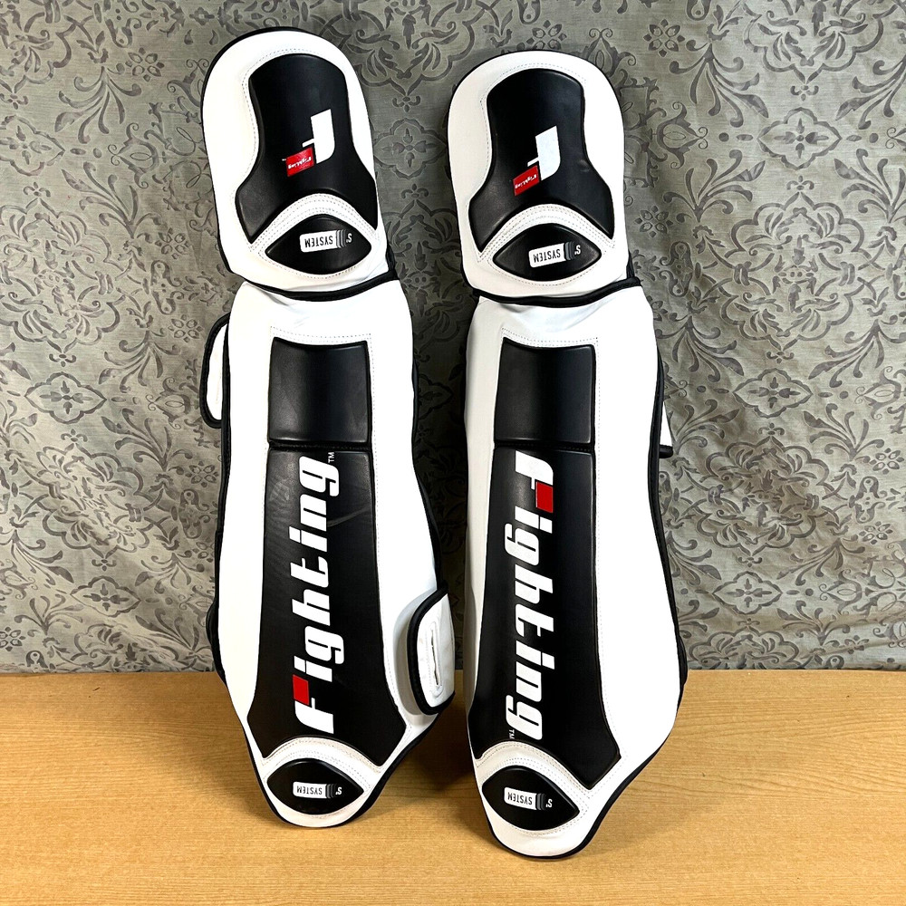 Fighting S2 GEL Power Shin & Instep Guards Leg Guards Size LARGE