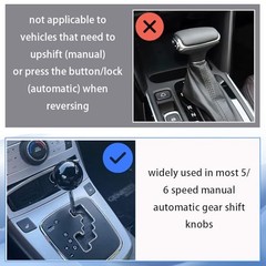 Shift Knob Thread Adapters Universal M8 X 1.25, M10 X 1.25, M10 X 1.5 Fit for