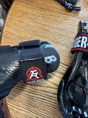 TIGER ROCK Martial Arts Sparring Gear Bag with Misc. Gear. Youth S/XS READ DESC