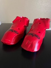 Macho Martial Arts sparing gear, Adult size Large, Punches and Deluxe Kicks