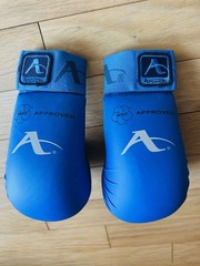 Arawaza Boys Karate Martial Arts Protection Kit, WKF Approved, Size L
