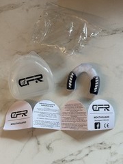 “CFP”Gel Gum Mouth Guard Shield Teeth Grinding Boxing MMA Sports MouthPiece Case