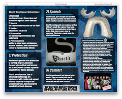 Shurfit Custom Fit Mouth Guard Boil & Bite Fearless Mouthguard Mouthpiece