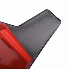 Motorcycle Non-Slip Rubber Gas Tank Pads with Knee Grips – 3-Piece Orange