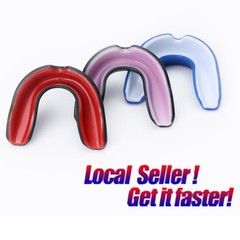 Gum shield mouth guard Boil bite rugby boxing baseball hockey karate sports US