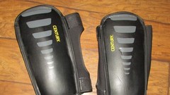 Century Kickboxing Brave Shin Guards Pads Martial Arts MMA X/XL USED.