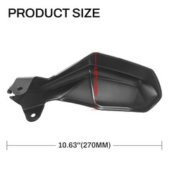 Handguards for KLX 230 2020-2025, Plastic Handlebar Air Deflectors Hand