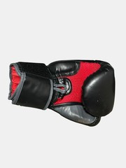 Combat Corner MMA Muay Thai Headguard Xl & Shin Guards L/ Xl & 12 oz. L/Xl Glv