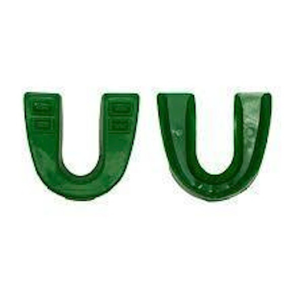 NEW! Kelly Green Mouth Guard Mouthguard Piece Teeth Protection Karate Football