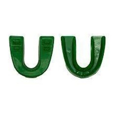 NEW! Kelly Green Mouth Guard Mouthguard Piece Teeth Protection Karate Football