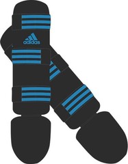 ADIDAS Shin Guards, Instep Protection for Kickboxing, Muay Thai, Martial arts