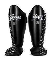 Fairtex Kickboxing Shin Guards with Articulated Padding for Superior Protection