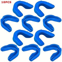 Protective 10PCS Silicone Gum Protector Mouthguard for Sports Injury Prevention
