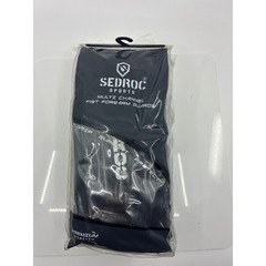 Sedroc Sports Multi Channel Fist Forearm Guards MMA Martial Arts Black New