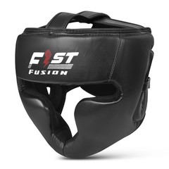 New Boxing Head Guard Kickboxing Training MMA Sparing Head Protection PU Leather