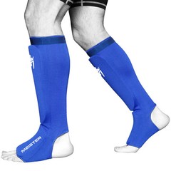 MEISTER ELASTIC CLOTH SHIN & INSTEP GUARDS – BL Muay Thai MMA Taekwondo Leg Pads