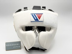 Winning Full Face Head Gear FG-5000 BLACK L Size Face Guard Boxing USED JAPAN