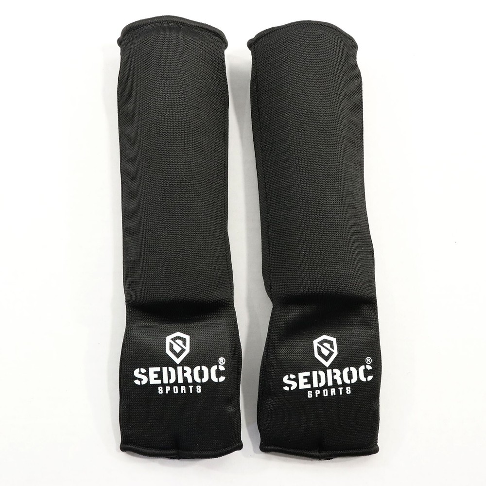 Sedroc Sports Fist Forearm & Knuckle Guards Padded Arm Sleeves Youth Child M EUC