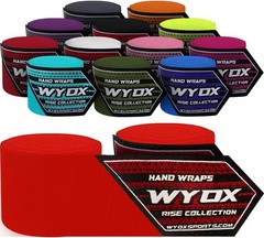 Durable 4.5m Gel Boxing Hand Wraps for Maximum Support in Kickboxing & BJJ