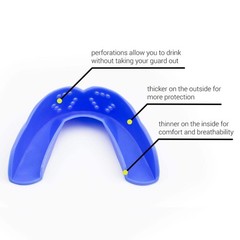 SISU Sports Mouth Guard 3D 2.0mm | Easy-to-Fit, Custom Fit Mouth Guard | MaxStra